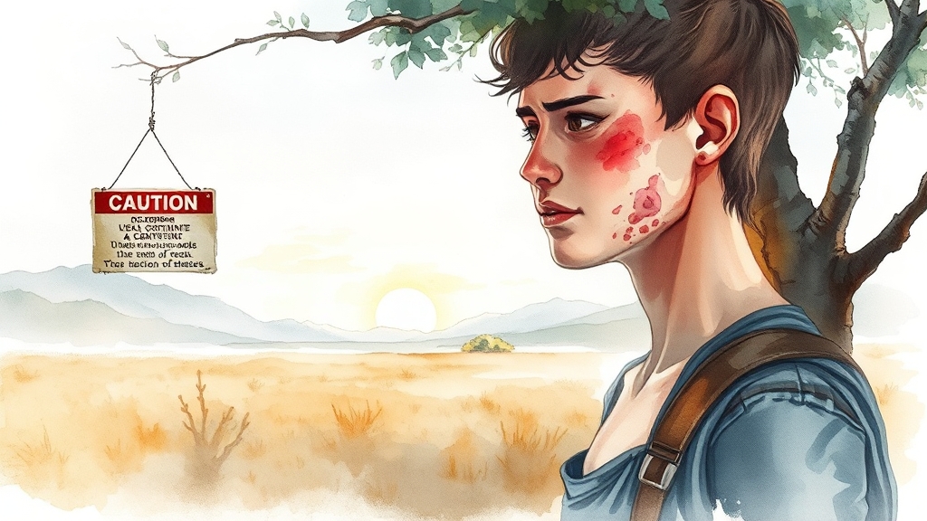 겐트리손크림 부작용 및 질문 (watercolor 스타일)