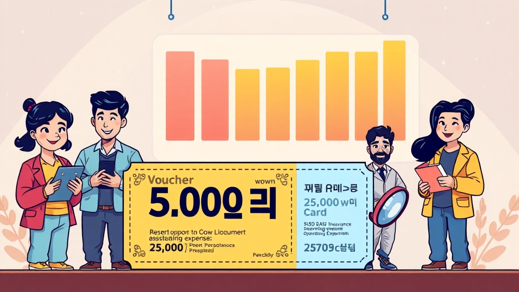 어떤 지원금을 받을 수 있나요? (cartoon 스타일)