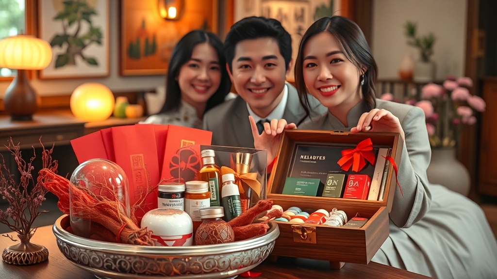 건강 & 웰빙 선물 추천 (realistic 스타일)