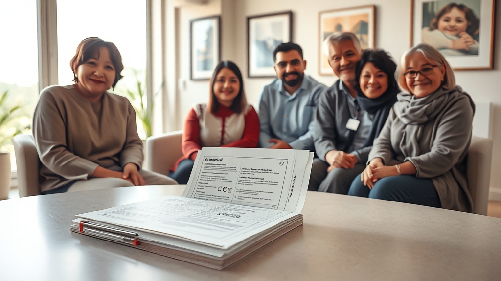 필요 서류 완벽 정리 (realistic 스타일)