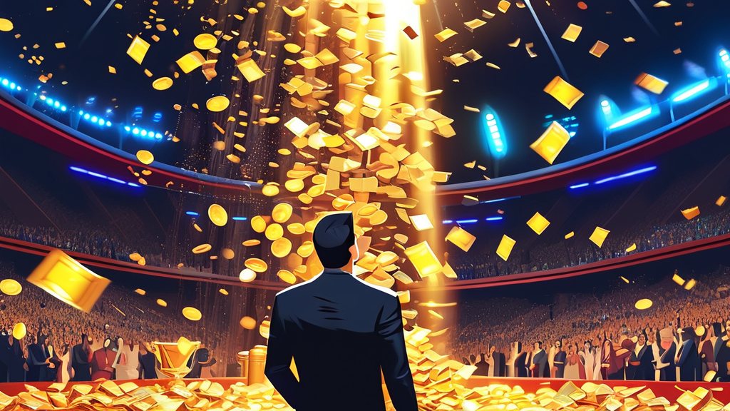 로또 1216회 당첨 번호, 행운의 주인공은 누구? (illustration 스타일)