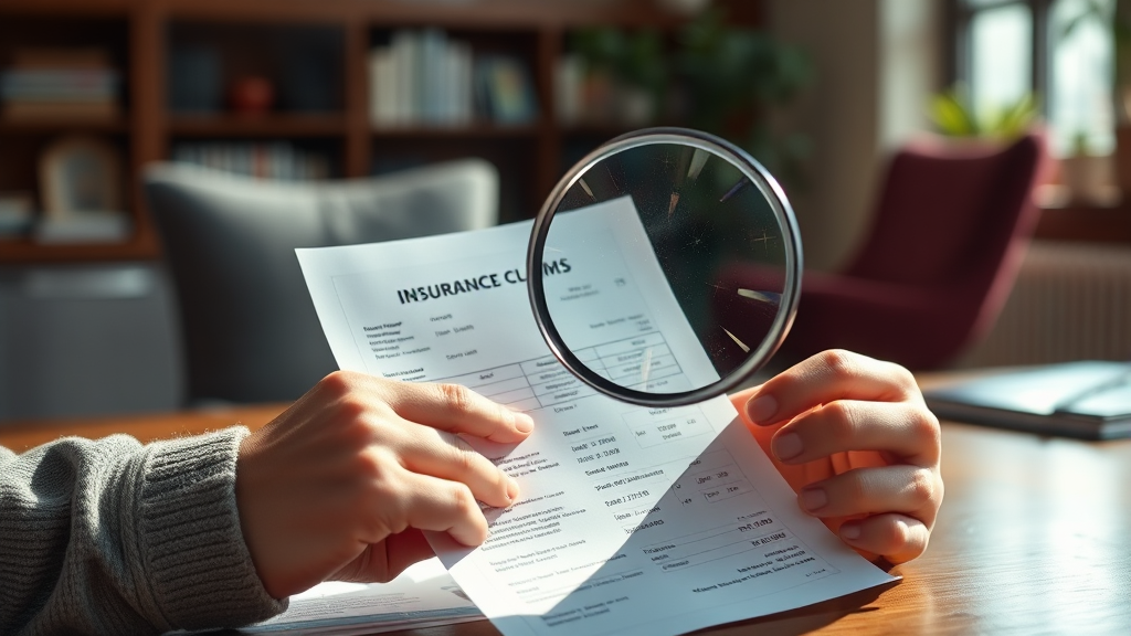 청구 시 유의사항 및 꿀팁 (realistic 스타일)