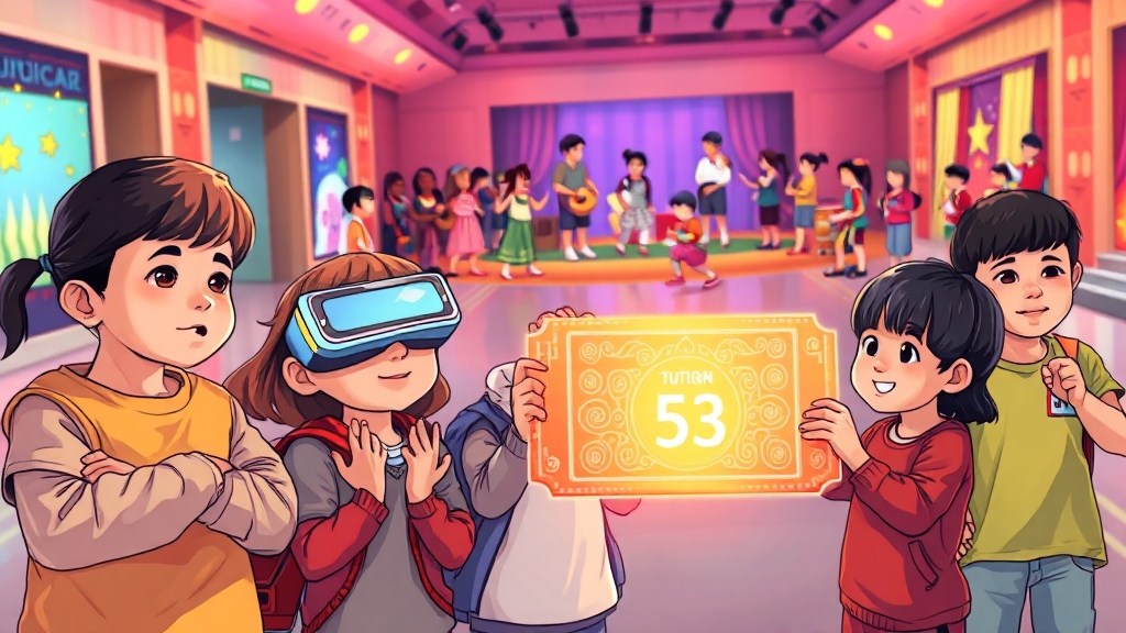 교육비 지원, 문화누리카드 활용법 (illustration 스타일)