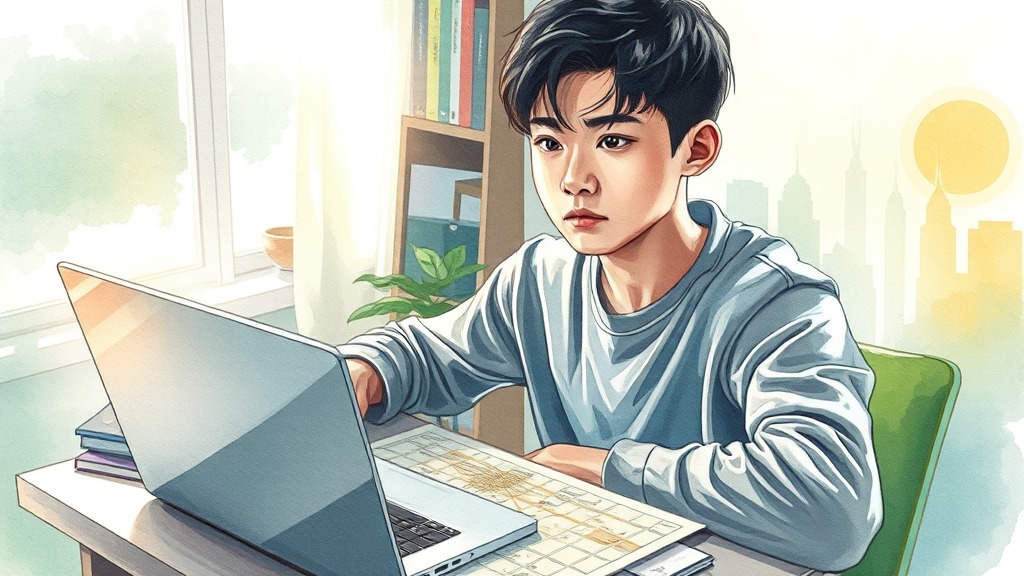 자격 조건, 꼼꼼히 확인하세요! (watercolor 스타일)