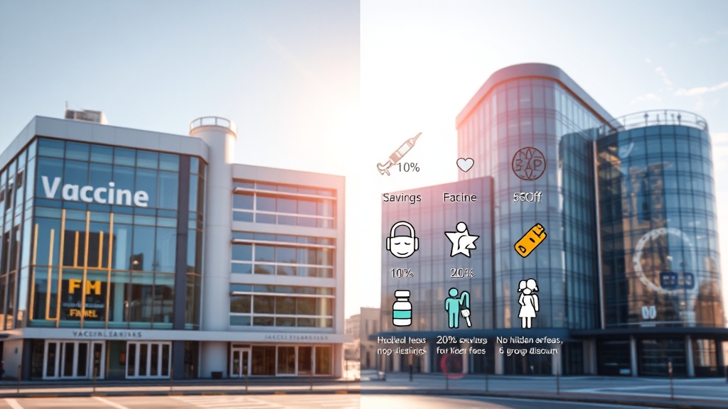 예방접종 가격 비교와 절약 팁 (realistic 스타일)