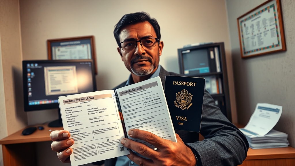 외국인 발급, 이렇게 하세요 (realistic 스타일)