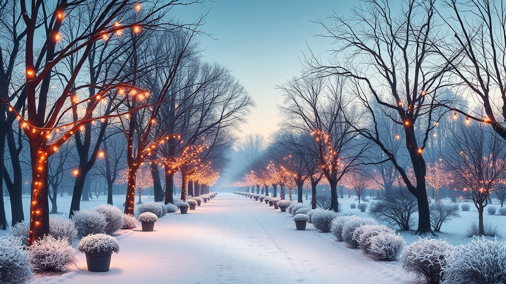 겨울 축제 & 행사: 놓치면 후회할 이벤트 (illustration 스타일)