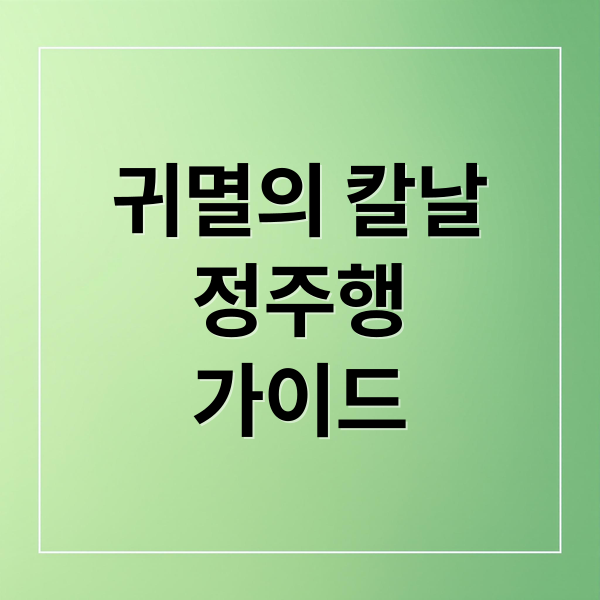 귀멸의 칼날
정주행
가이드 (귀멸의 칼날 ott 시청 순서)
