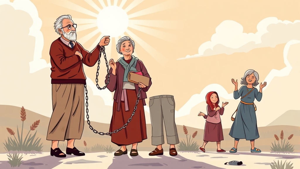 의료급여 부양비 제도 폐지 (illustration 스타일)