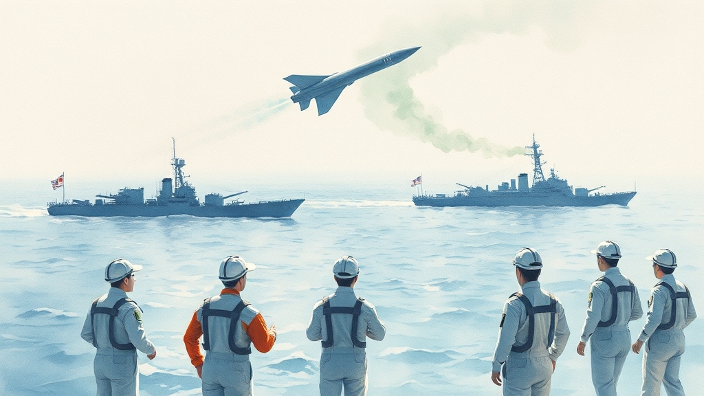 국제 뉴스 및 외신 보도 (watercolor 스타일)