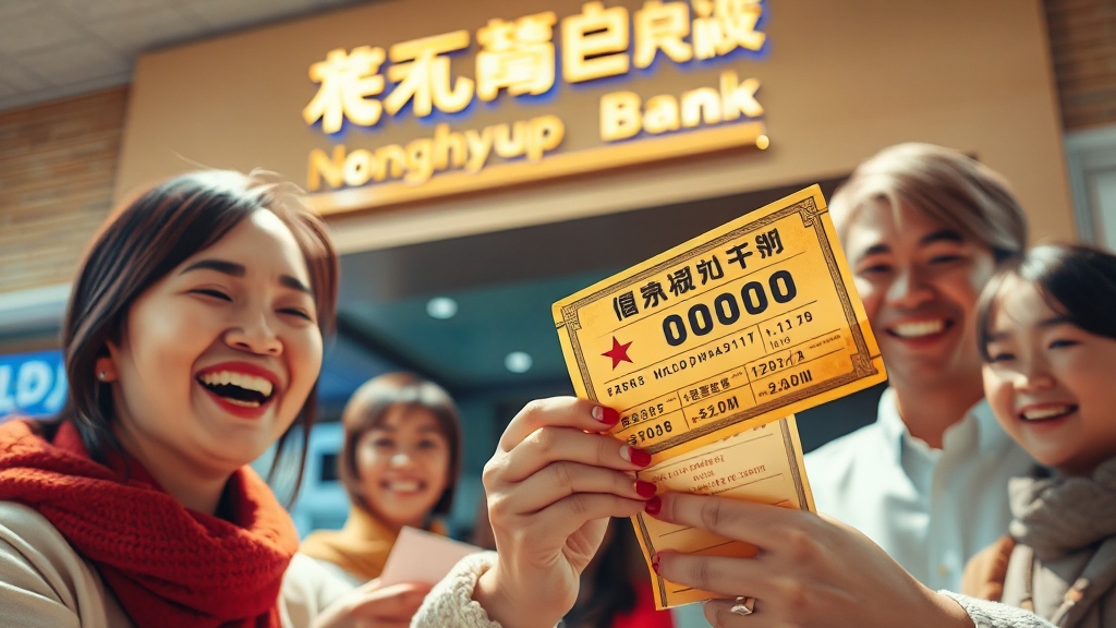 로또 당첨금 수령 방법 및 주의사항 (realistic 스타일)