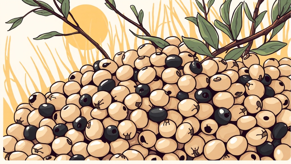 동부콩, 무엇이 특별할까요? (illustration 스타일)