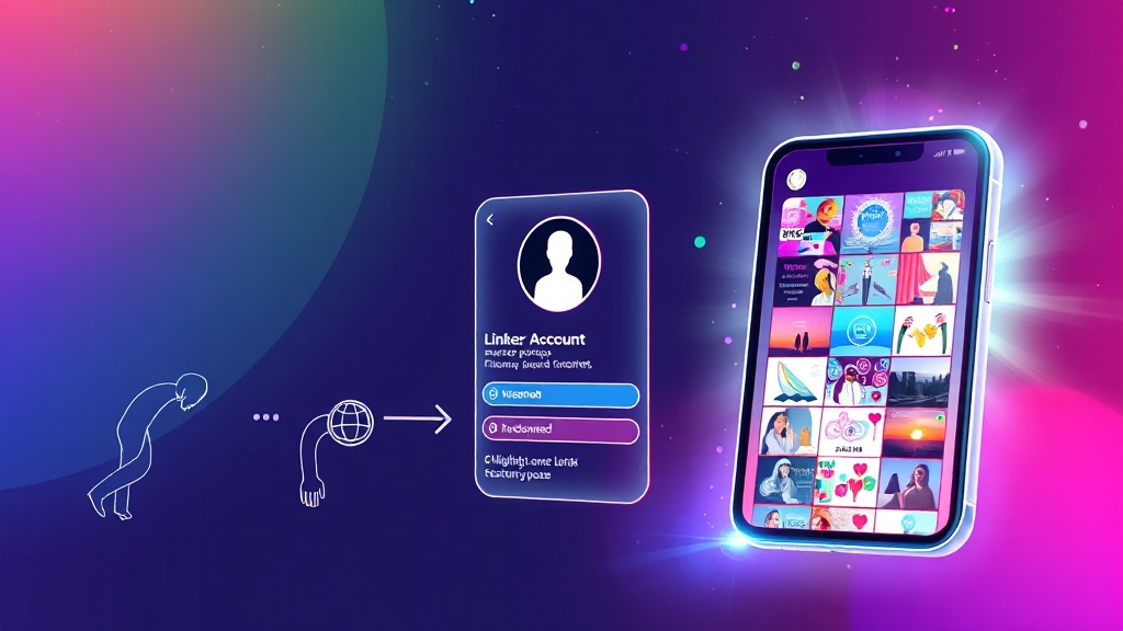 쓰레드 계정 생성 및 설정 (illustration 스타일)