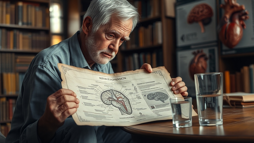 다양한 원인: 급성, 기립성, 미주신경성 (realistic 스타일)