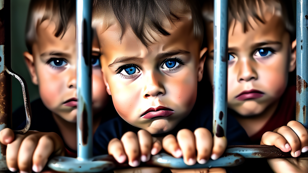 실형 선고 사례로 보는 양육비 미지급의 심각성 (realistic 스타일)