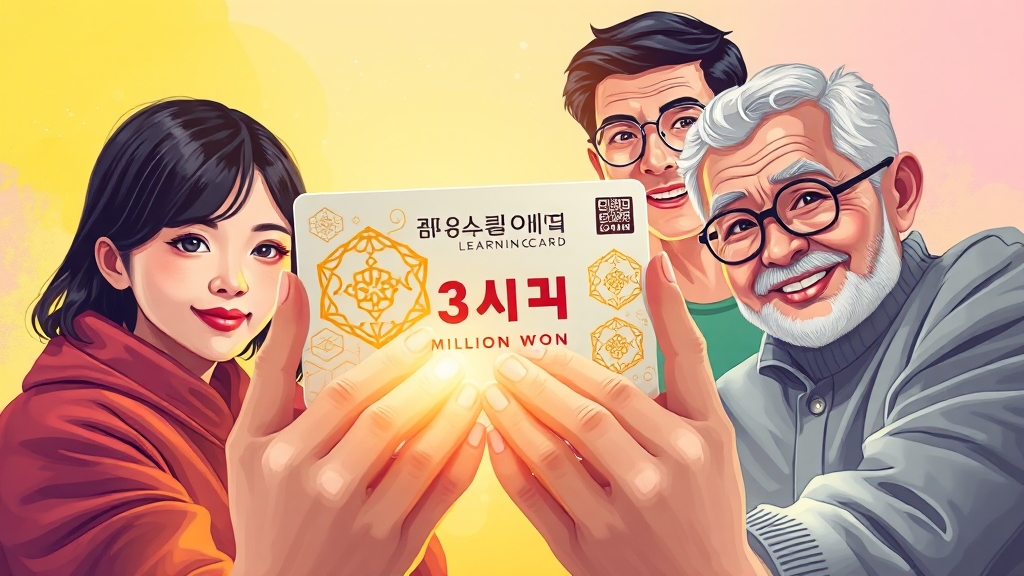 신청 자격 및 조건 (illustration 스타일)