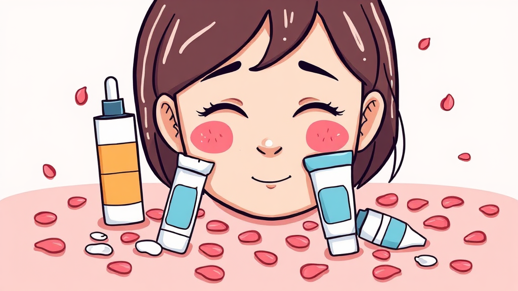 흉터 크림 사용 후기 비교 (cartoon 스타일)