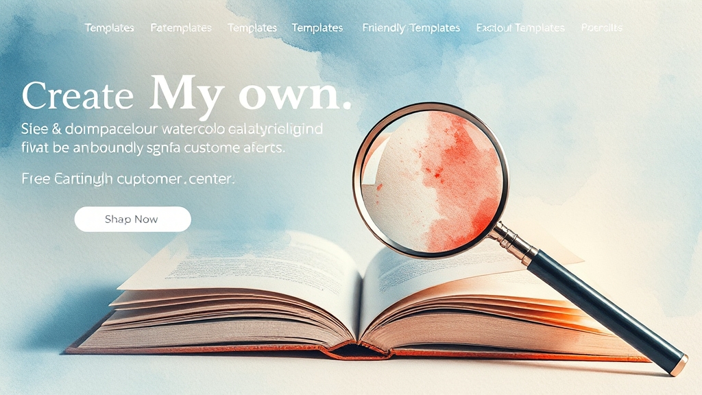 사이트 선택 시 고려 사항 (watercolor 스타일)