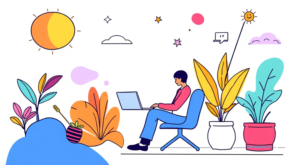 AI 추천 일자리 200% 활용 (illustration 스타일)