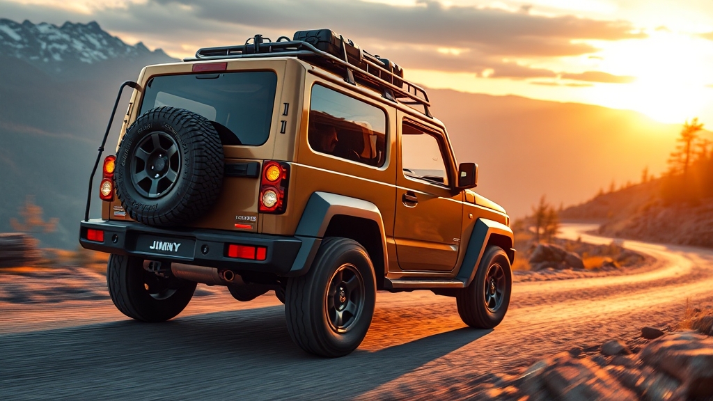 짐니 최신 모델 및 출시 동향 (realistic 스타일)