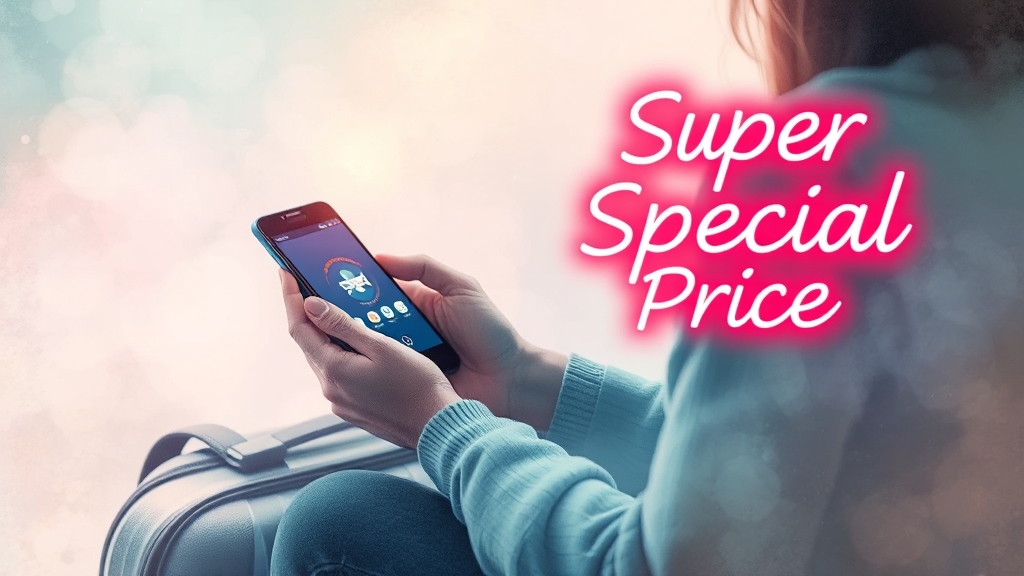 항공사별 프로모션 & 특가 정보 (watercolor 스타일)