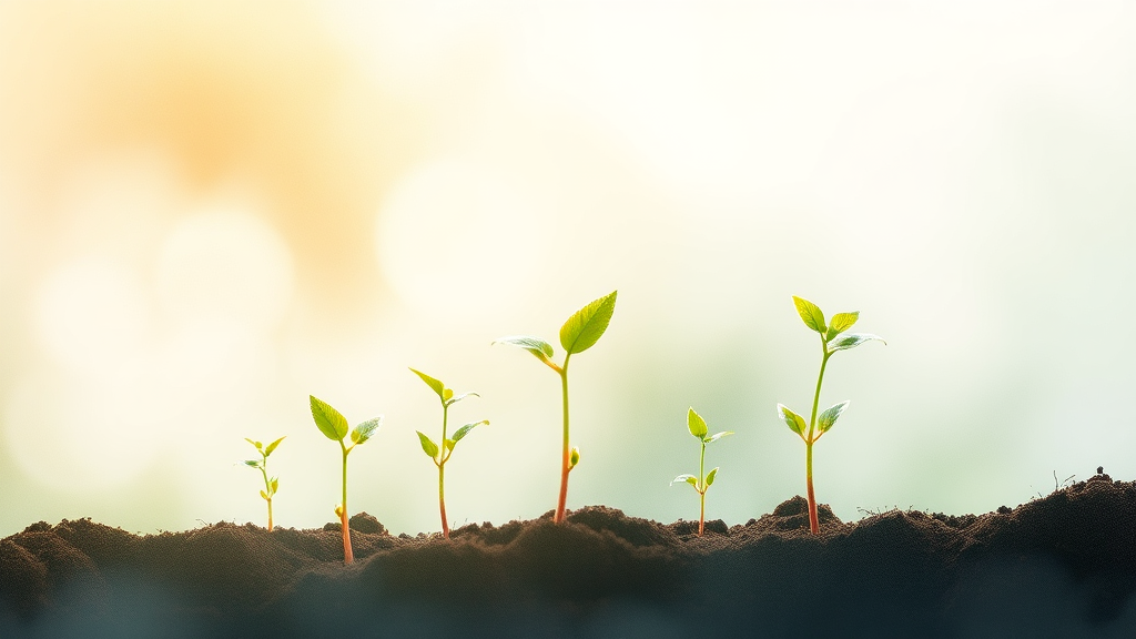 정책자금, 왜 중요할까요? (watercolor 스타일)