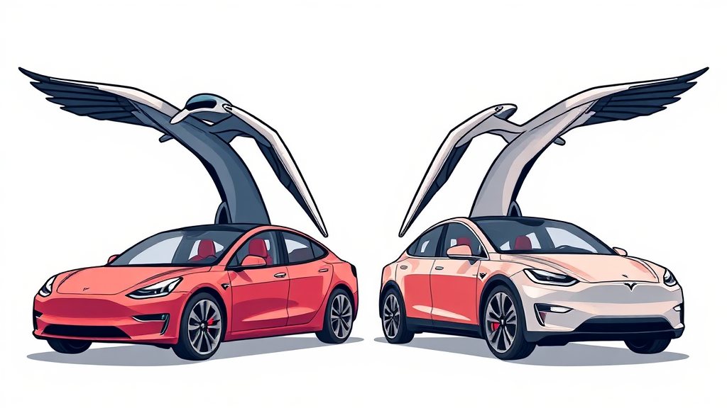 디자인 비교: 외관 & 실내 (cartoon 스타일)