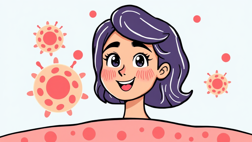 EGF, 피부 재생의 핵심🔑 (cartoon 스타일)