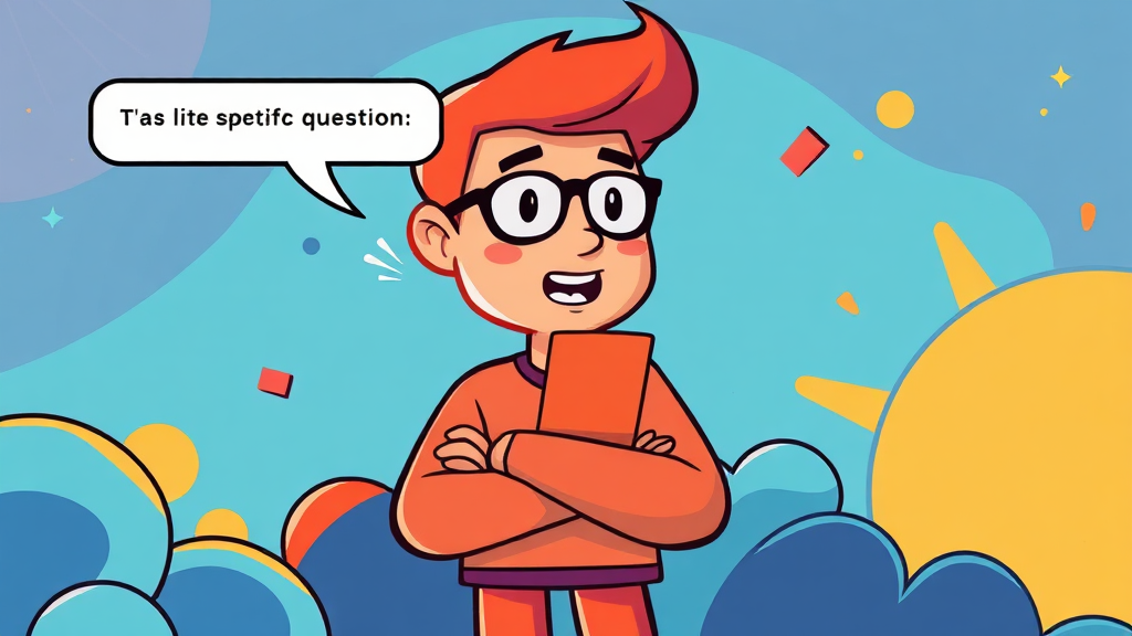 챗GPT 활용 시 주의사항 및 꿀팁 (cartoon 스타일)