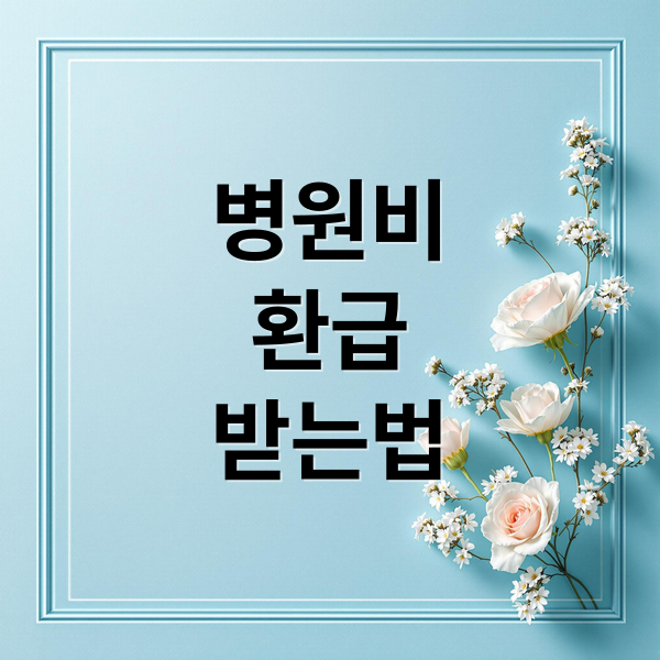 병원비
환급
받는법 (병원비 환급)