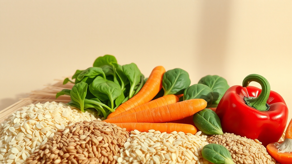 당뇨 쌀, 혈당 관리에 도움 (realistic 스타일)