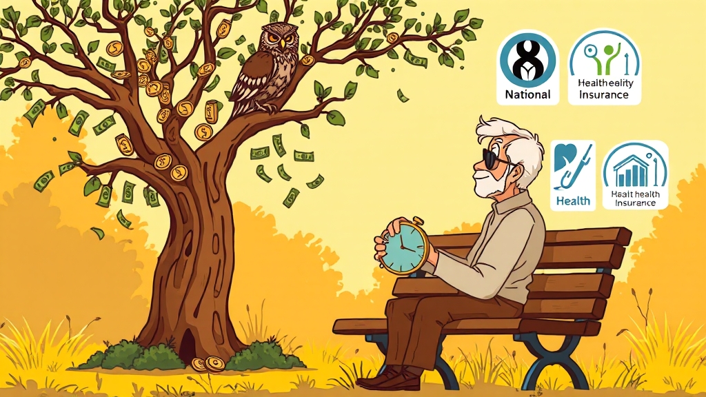 연금, 재투자가 답일까? (cartoon 스타일)