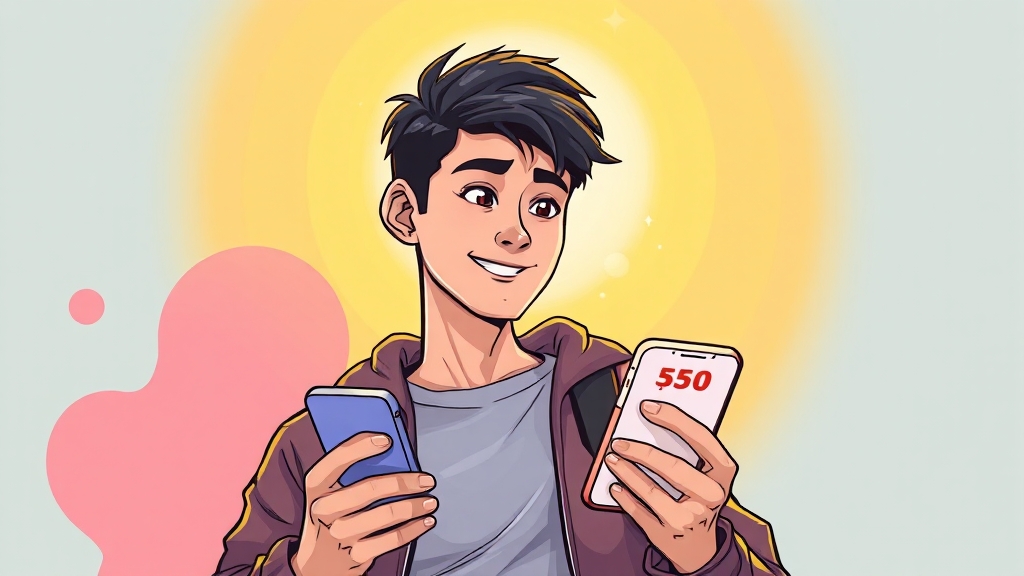 청년미래적금 가입 방법 및 절차 (cartoon 스타일)