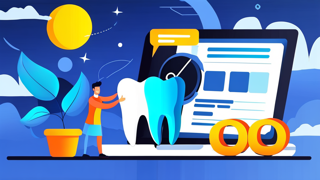 치아보험 청구, 궁금증 해결 Q&A (illustration 스타일)