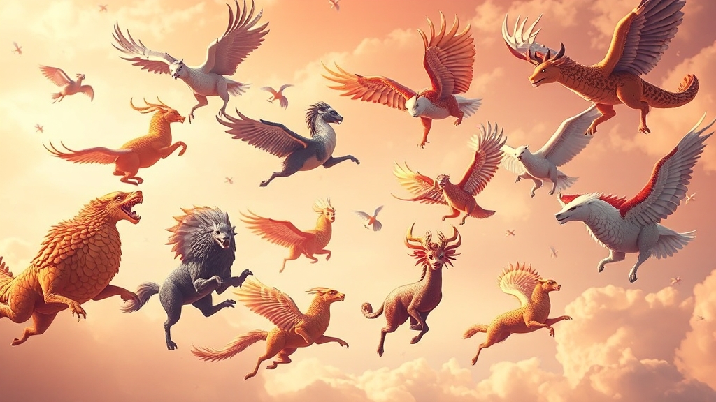 오늘의 띠별 운세 (realistic 스타일)