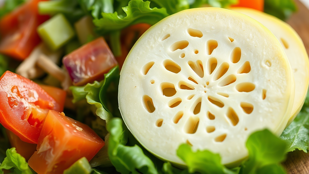 히카마, 영양 성분 & 효능 (realistic 스타일)