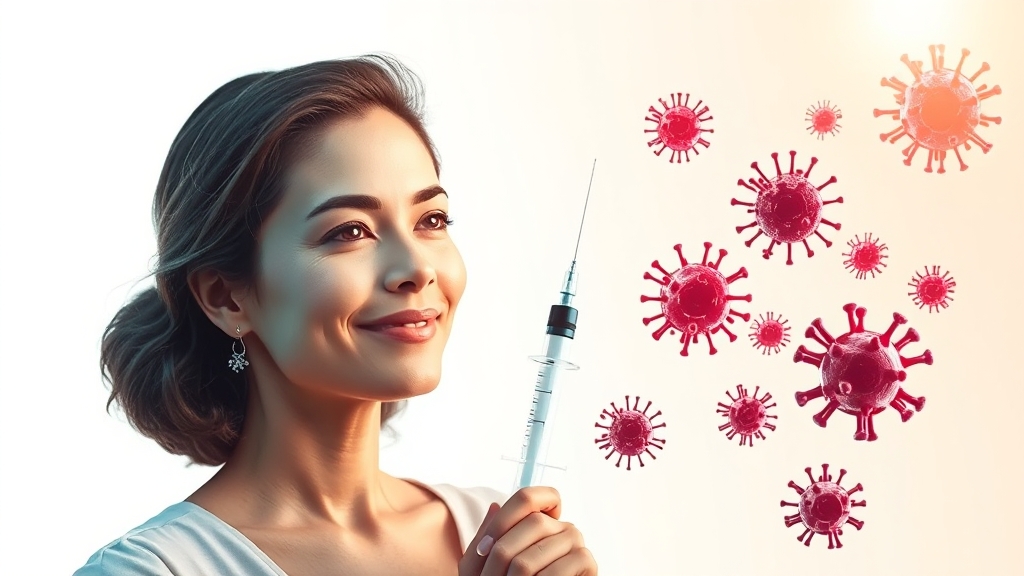 HPV 바이러스와 백신 궁금증 해결 (illustration 스타일)