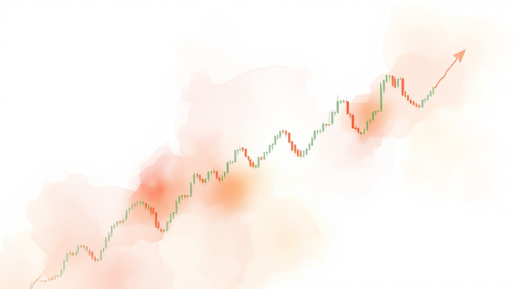 CPI 발표 후, 나스닥 투자 전략 (watercolor 스타일)