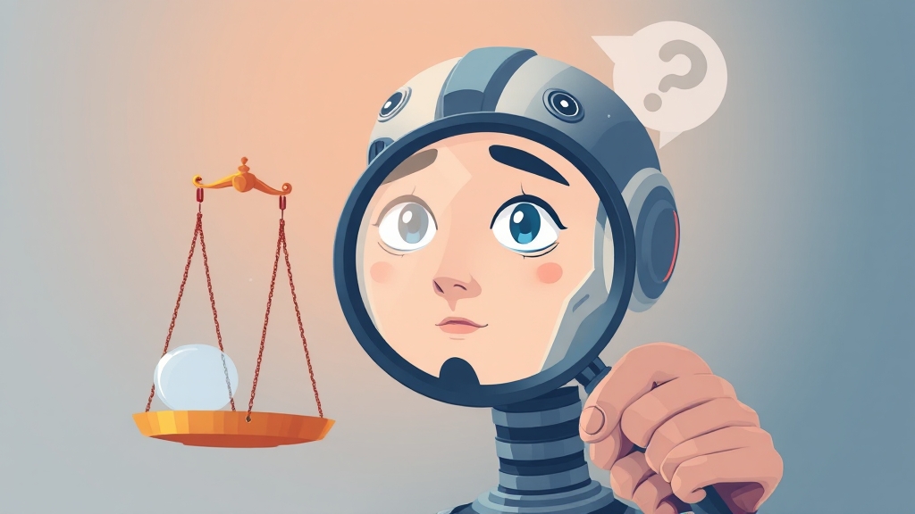 AI 세무조사 관련 오해와 진실 (illustration 스타일)