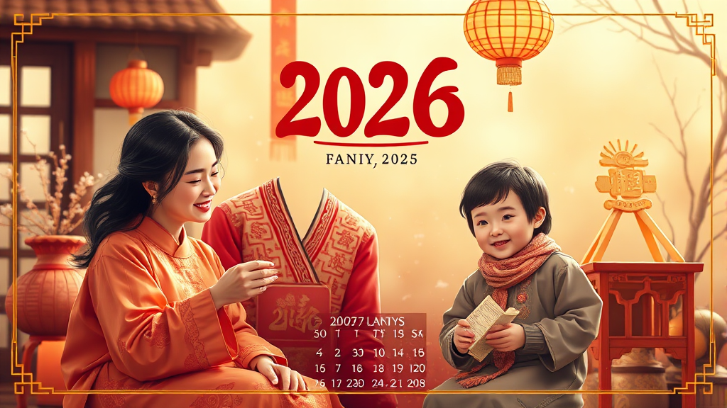 2026년 달력 활용법 (realistic 스타일)