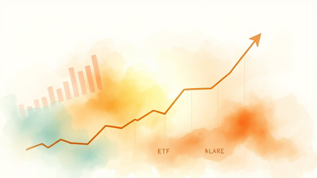 ETF 분산 투자의 장점 (watercolor 스타일)