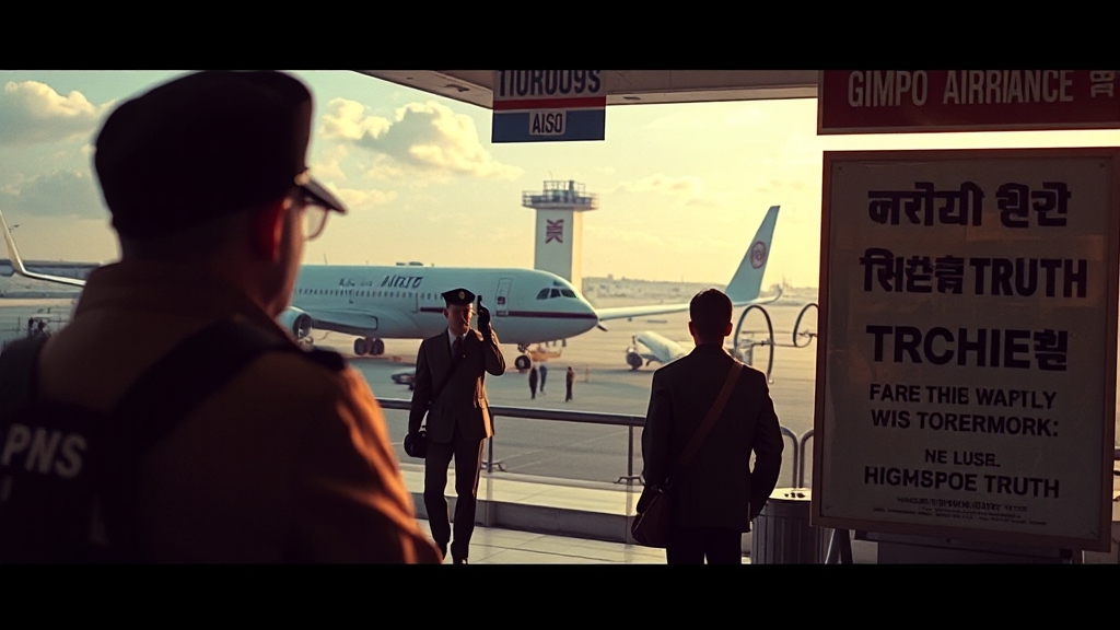 ‘굿뉴스’와 요도호 납치 사건 (realistic 스타일)