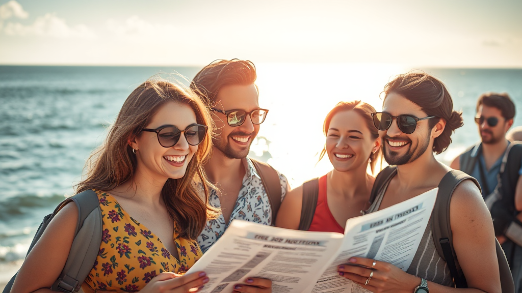 남해군 일자리 정보 (구인/구직) (realistic 스타일)