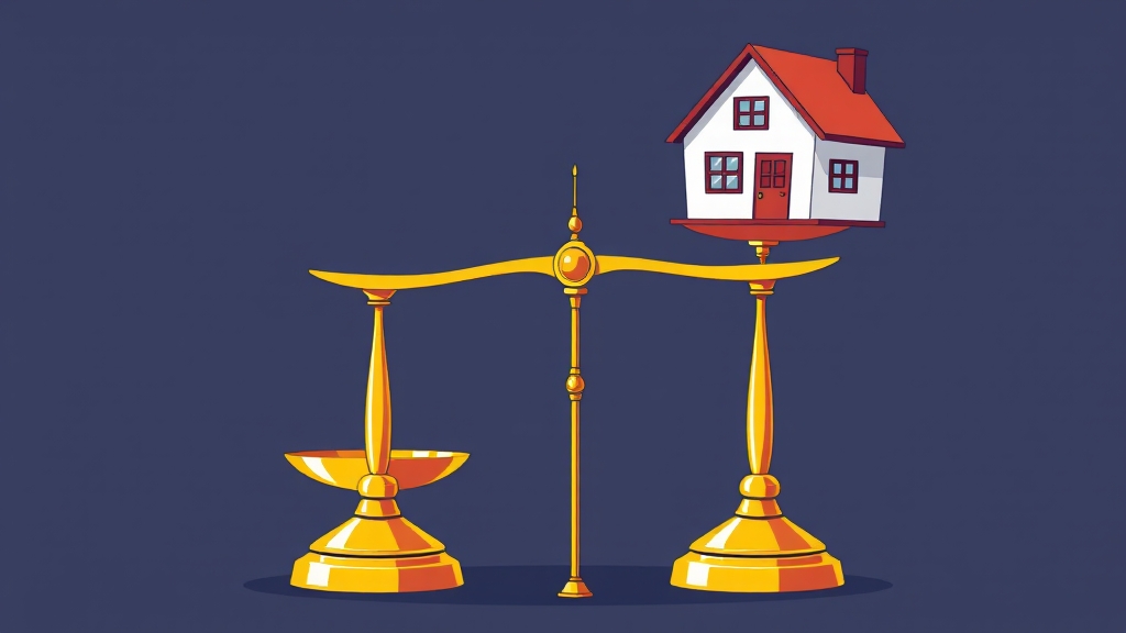 공시지가, 세금 & 부동산 가치 영향 (cartoon 스타일)