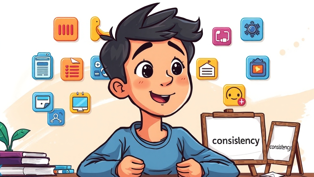 영어 공부 앱 선택 가이드: 나에게 맞는 앱은? (cartoon 스타일)