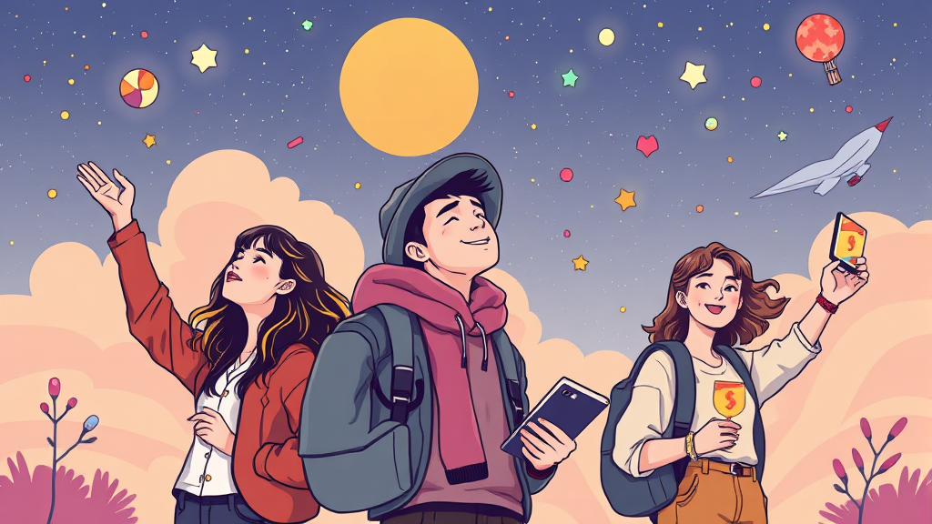 청년문화예술패스, 왜 중요할까요? 사업 목적과 기대 효과 (illustration 스타일)