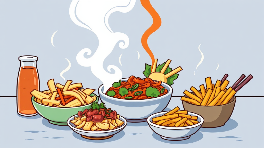 히카마 먹는 법: 맛있게 즐겨봐! (cartoon 스타일)