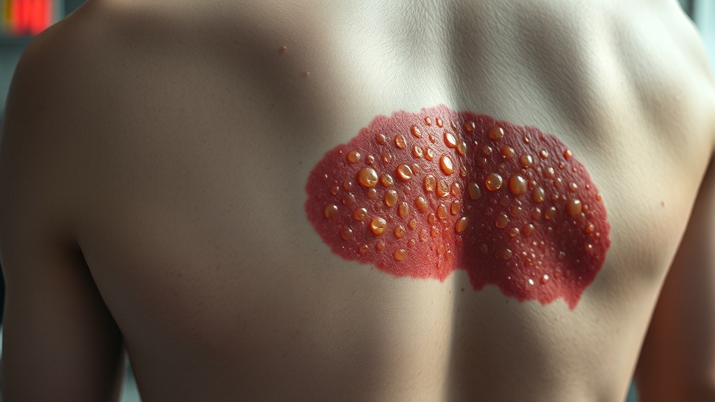 대상포진이란? (realistic 스타일)