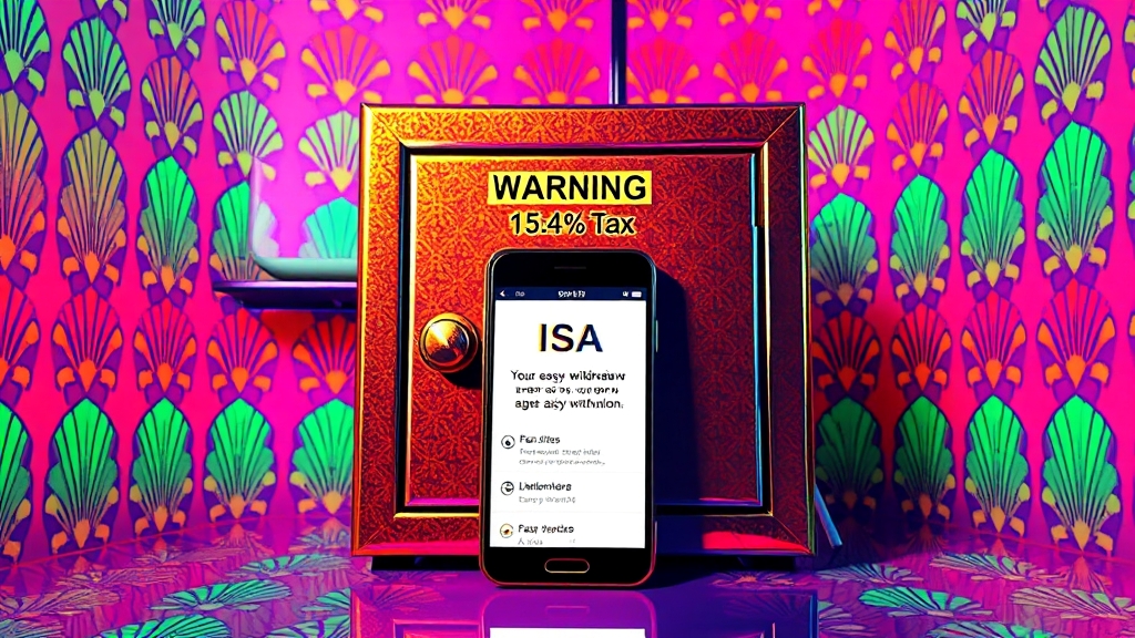 ISA 계좌 출금, 핵심은? (popart 스타일)