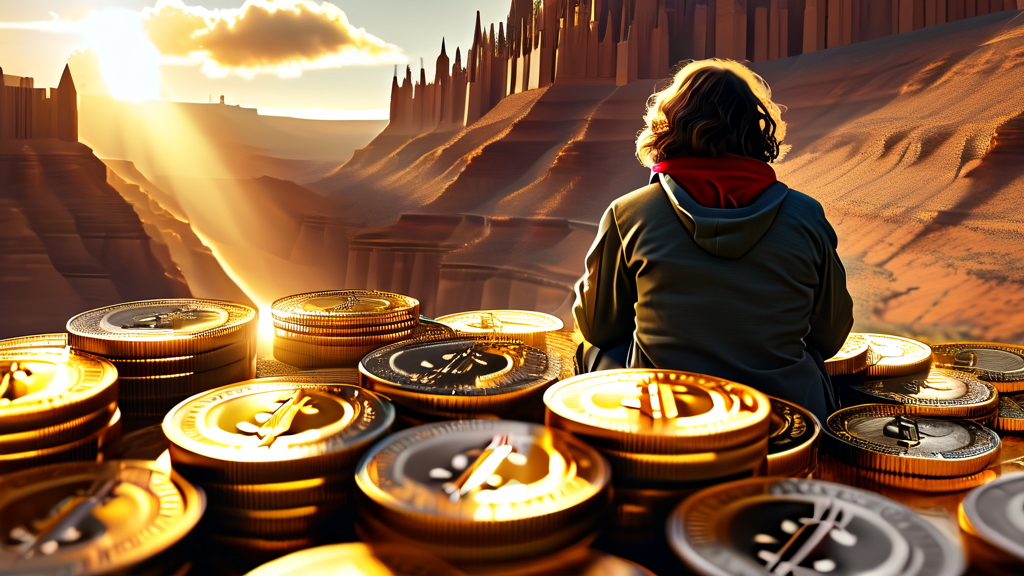 재산 증가에 대한 다양한 시각과 논란 (realistic 스타일)